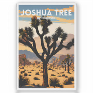 Joshua Tree National Park Traditional Travel Sticker