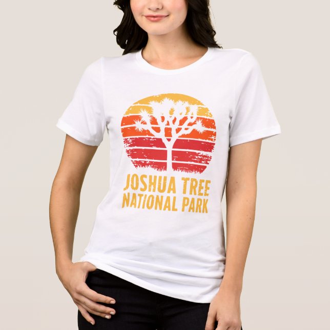 Joshua Tree National Park Tri-Blend Shirt (Front)