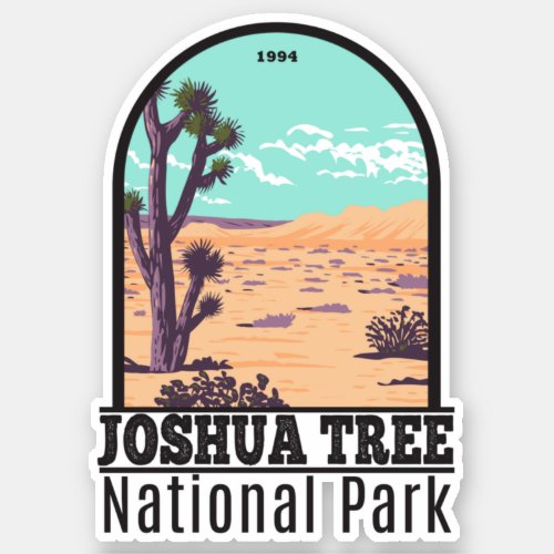 Joshua Tree National Park Tule Springs Vintage Sticker