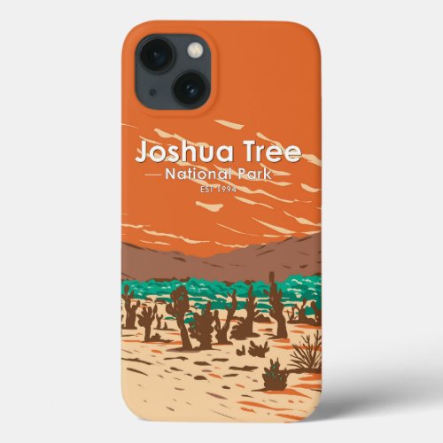 Joshua Tree National Park Turkey Flats Sand Dunes iPhone 13 Case