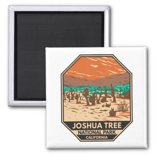Joshua Tree National Park Turkey Flats Sand Dunes Magnet