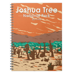 Joshua Tree National Park Turkey Flats Sand Dunes Notebook