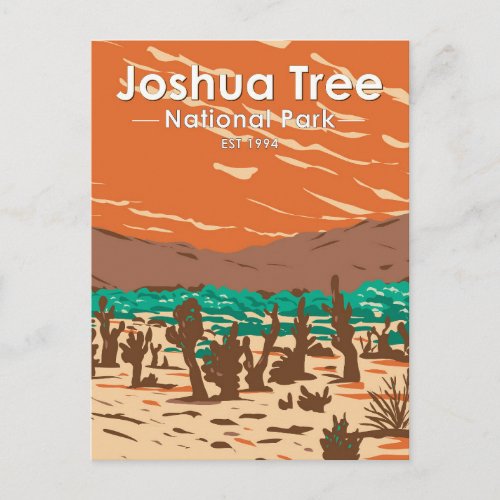 Joshua Tree National Park Turkey Flats Sand Dunes Postcard