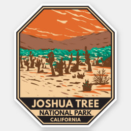 Joshua Tree National Park Turkey Flats Sand Dunes Sticker
