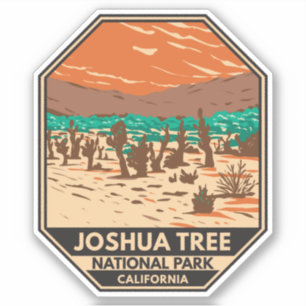 Joshua Tree National Park Turkey Flats Sand Dunes Sticker
