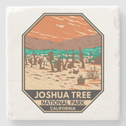 Joshua Tree National Park Turkey Flats Sand Dunes Stone Coaster