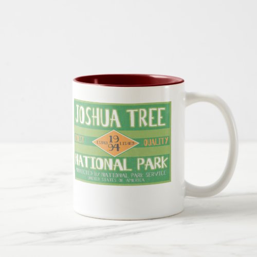 Joshua Tree National Park Two_Tone Coffee Mug