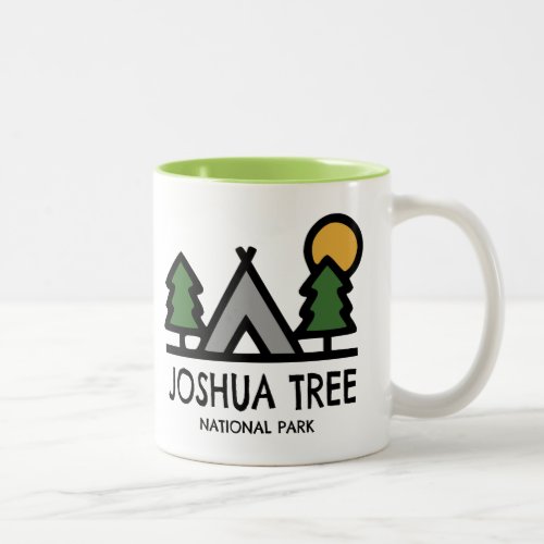 Joshua Tree National Park Two_Tone Coffee Mug