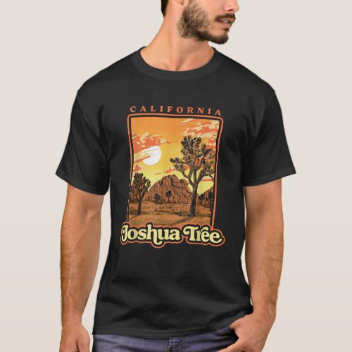 Joshua Tree National Park Vintage WPA Poster Style