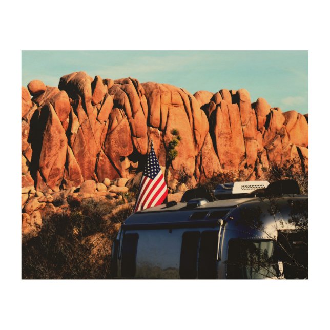 Joshua Tree National Park Wood Wall Decor (Front)