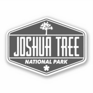 Joshua Tree National - Vintage Travel Sticker