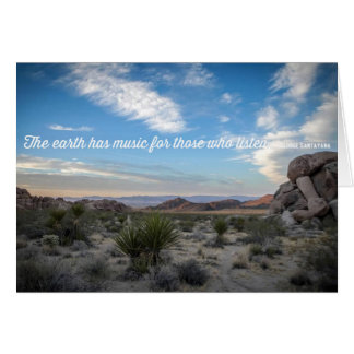 joshua tree nature cards