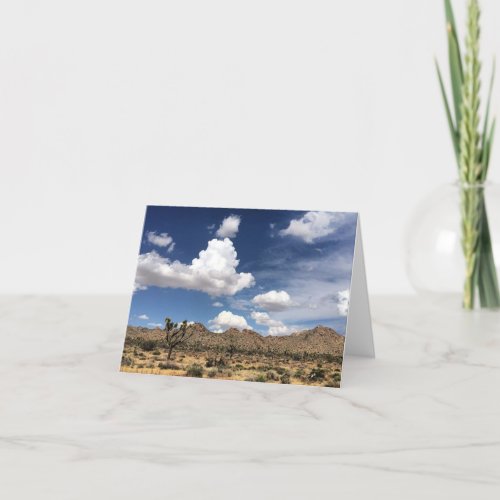 joshua tree note card