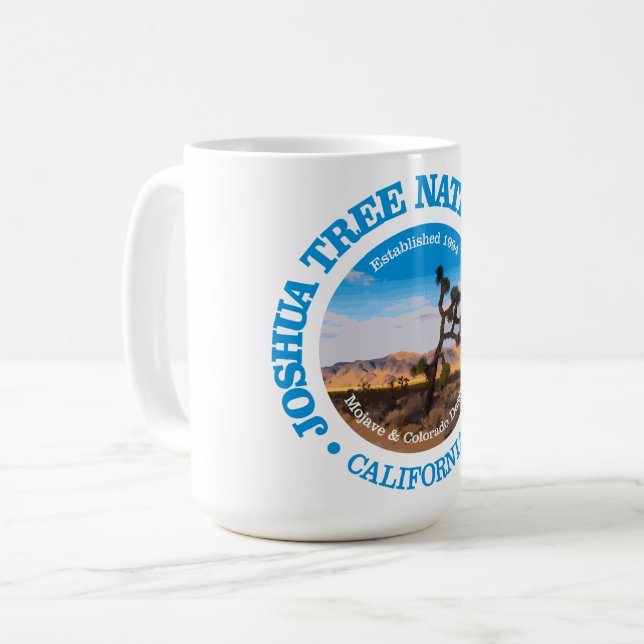 Joshua Tree NP2 Coffee Mug (Front Left)