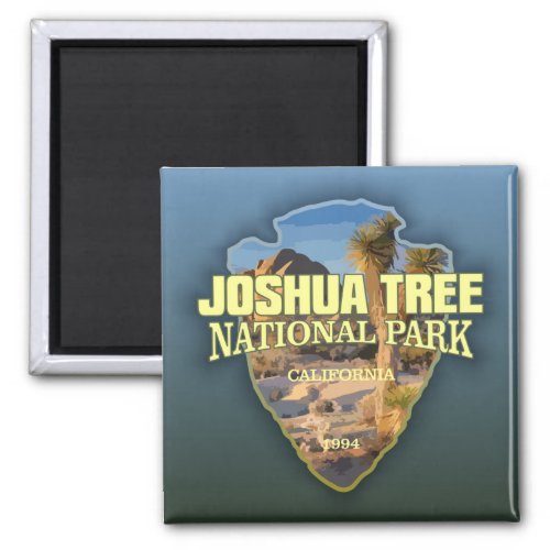 Joshua Tree NP arrowhead Magnet