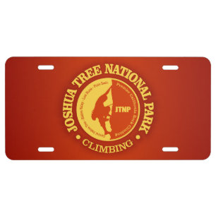 Joshua Tree NP (CLB) License Plate