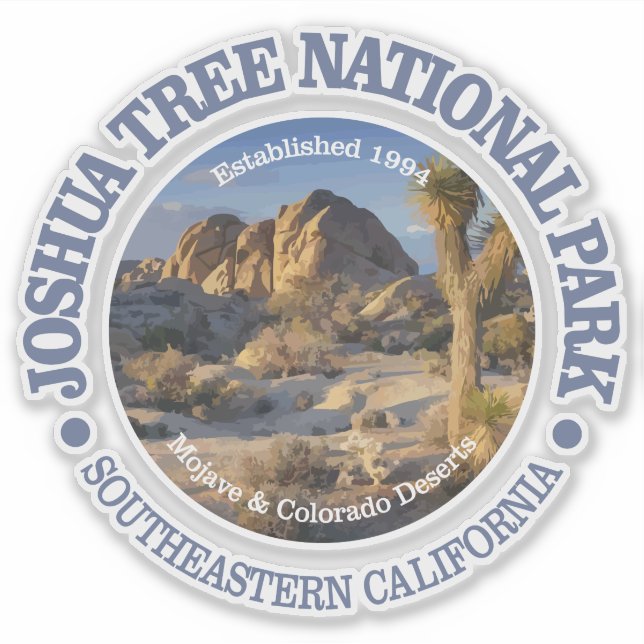 Joshua Tree NP Sticker (Front)