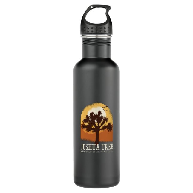 Joshua tree park stainless steel water bottle (Front)