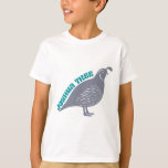 Joshua Tree quail bird park logo T-Shirt