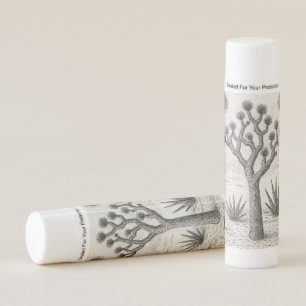 joshua tree sketch desert sketch art lip balm