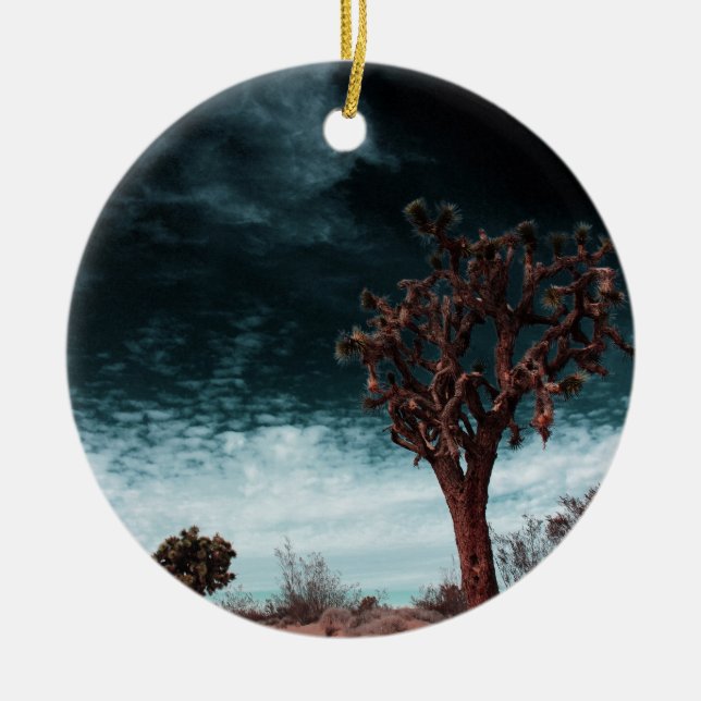 Joshua Tree Special Ceramic Ornament (Front)