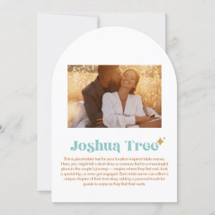 Joshua Tree Table Number