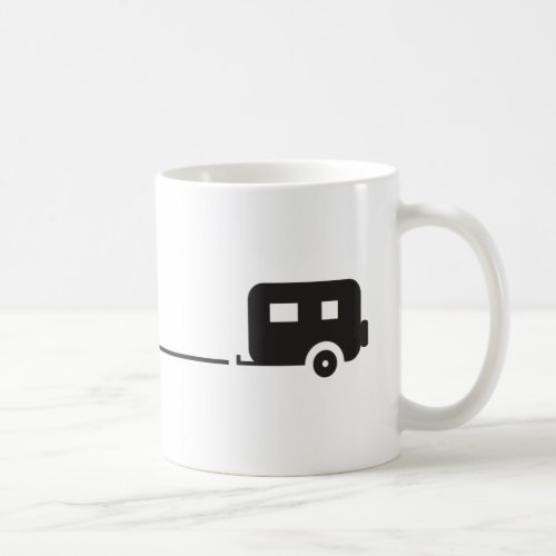 Joshua Tree Trailer Camping Coffee Mug