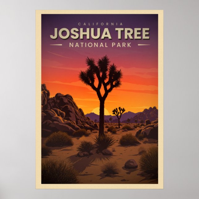 Joshua tree V01 Poster (Front)
