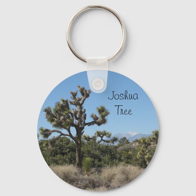 Joshua Tree View Keychain (Front)