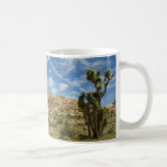 Joshua Trees and Blue Sky Desert Landscape Coffee Mug