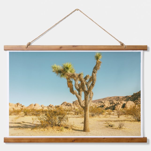 Joshua Trees National Park Scenery Hanging Tapestry (Front)