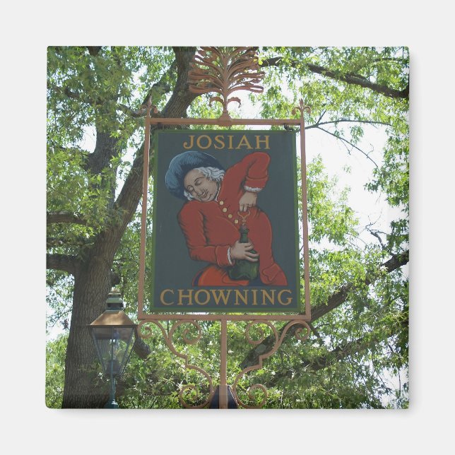Josiah Chowning Tavern Magnet (Front)
