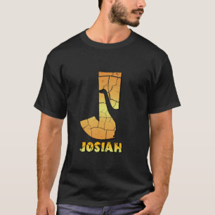 Josiah personalized boys dinosaur cute custom kids T-Shirt