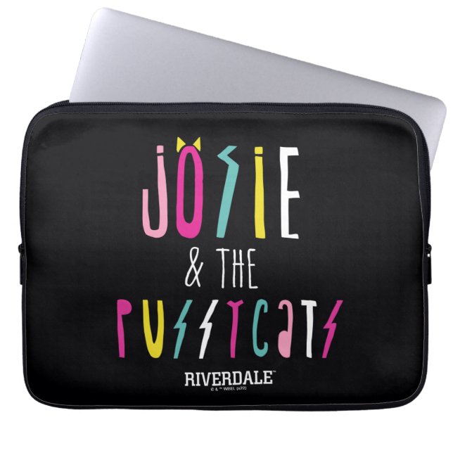 Josie and the Pussycats Band Logo Laptop Sleeve (Front)