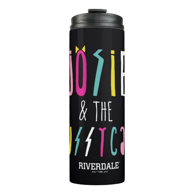 Josie and the Pussycats Band Logo Thermal Tumbler (Front)