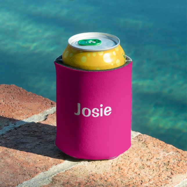 Josie (Name) Cranberry Can Cooler (In Situ Pool)