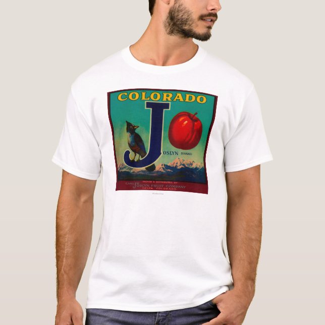 Joslyn Apple Crate Label T-Shirt (Front)
