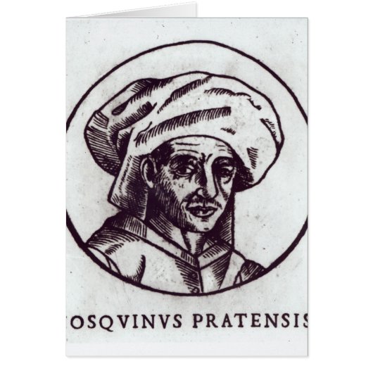 Josquin des Pres Cards (Front)