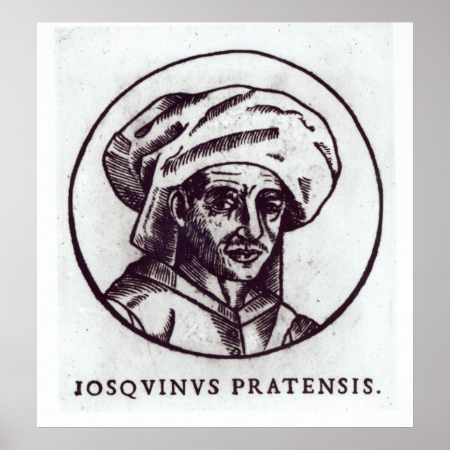 Josquin des Pres Poster (Front)