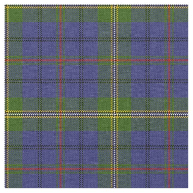 Joss Clan Tartan Fabric (Close Up)