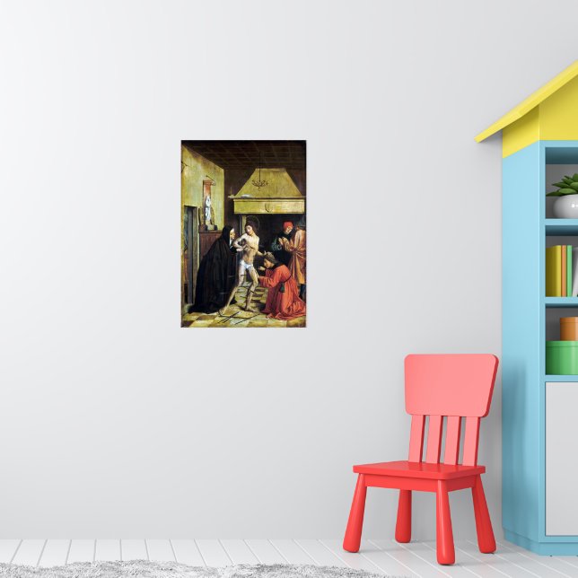 Josse Lieferinxe Saint Sebastian Cured by Irene Poster | Zazzle