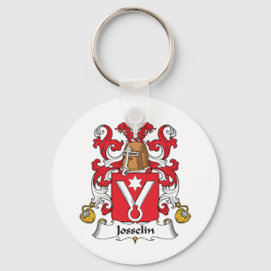 Josselin Family Crest Keychain