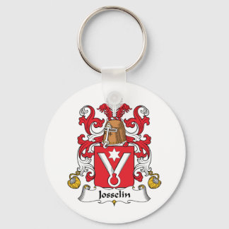 Josselin Family Crest Keychain