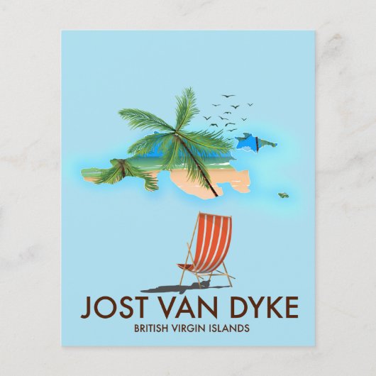 jost van dyke British Virgin Islands. (Back)