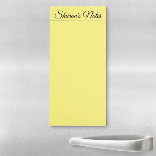 Jot it Down Personalized  Magnetic Notepad