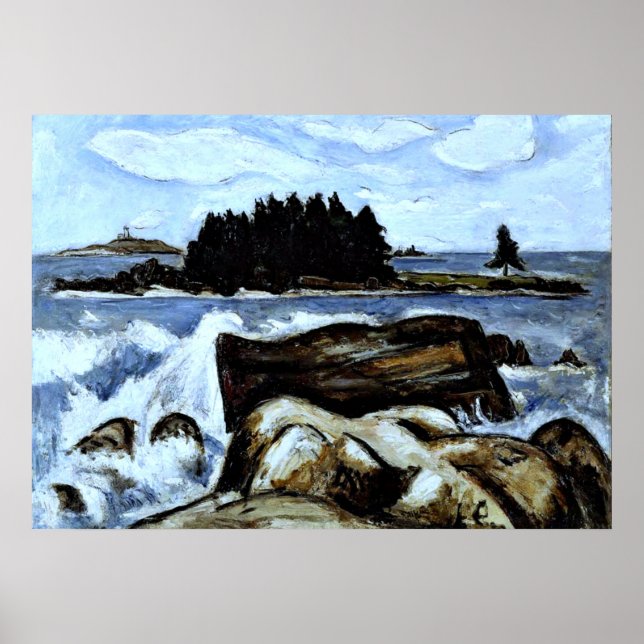 Jotham's Island (now Fox), off Indian Point Poster (Front)