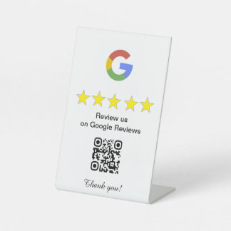 JotJar Google Review Pedestal Sign