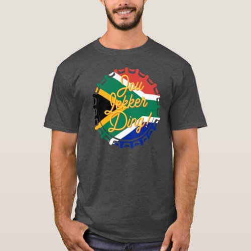 Jou Lekker Ding Bottle Cap Afrikaans South African T_Shirt