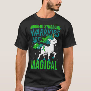 Joubert Syndrome Warrior Awareness Unicorn CPD IV T-Shirt