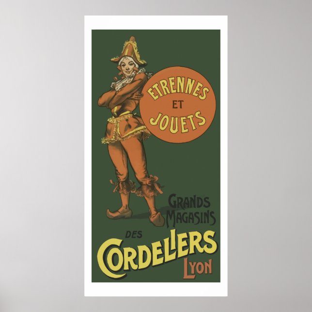 Jouets (Vintage french ads) Poster (Front)